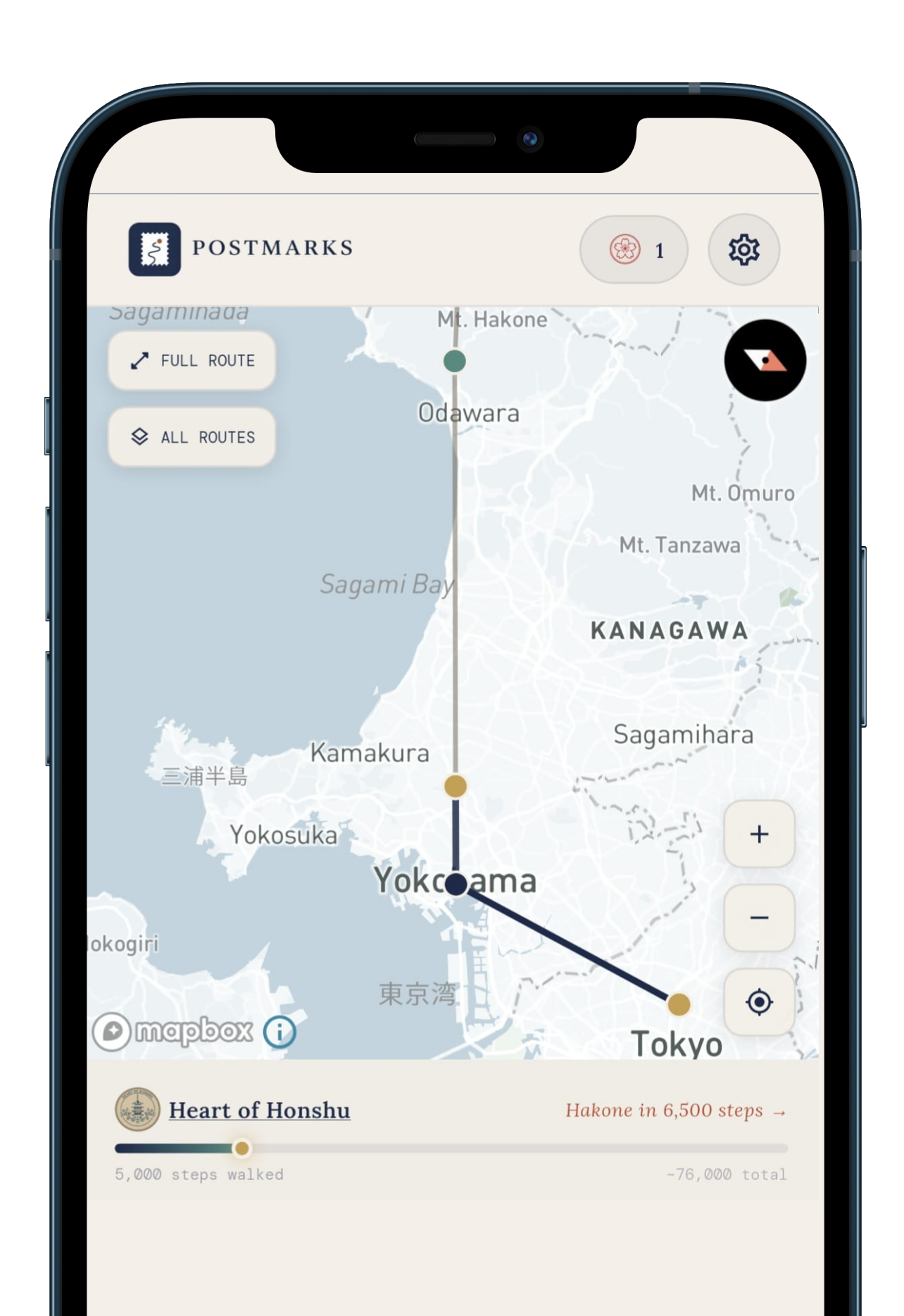 City arrival celebration in Postmarks