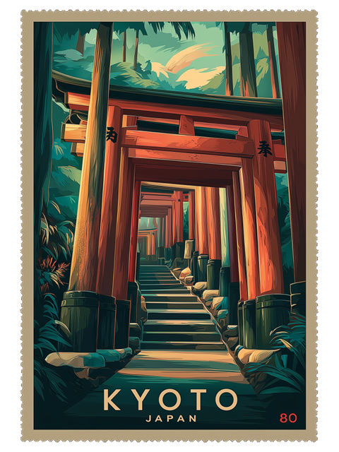 Kyoto Day destination stamp
