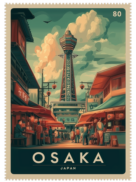 Osaka Day destination stamp